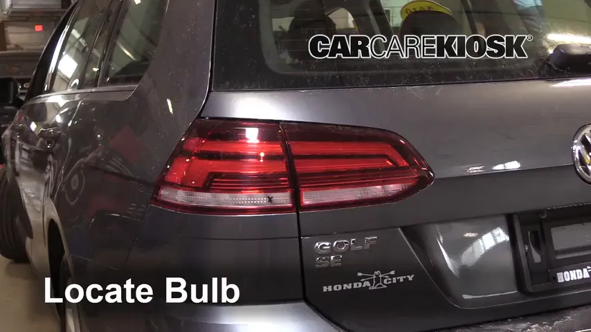2018 Volkswagen Golf SportWagen SE 1.8L 4 Cyl. Turbo Lights Tail Light (replace bulb)